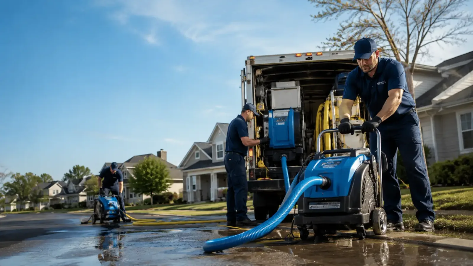 Flood Damage Cleanup in Mountain Home Afb, ID